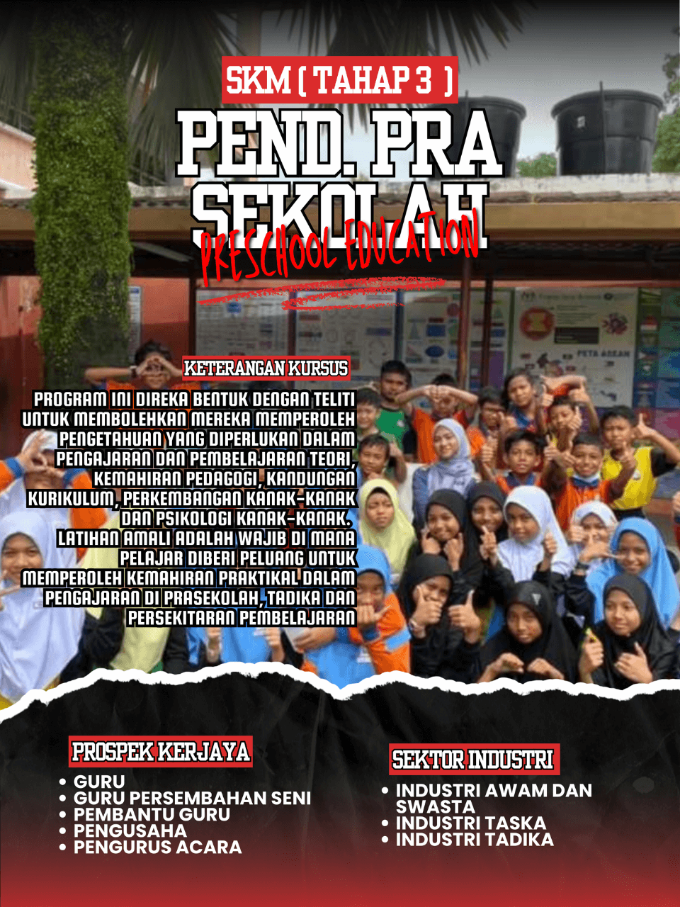 17 kursus jptn skm dkm pendidikan pra sekolah