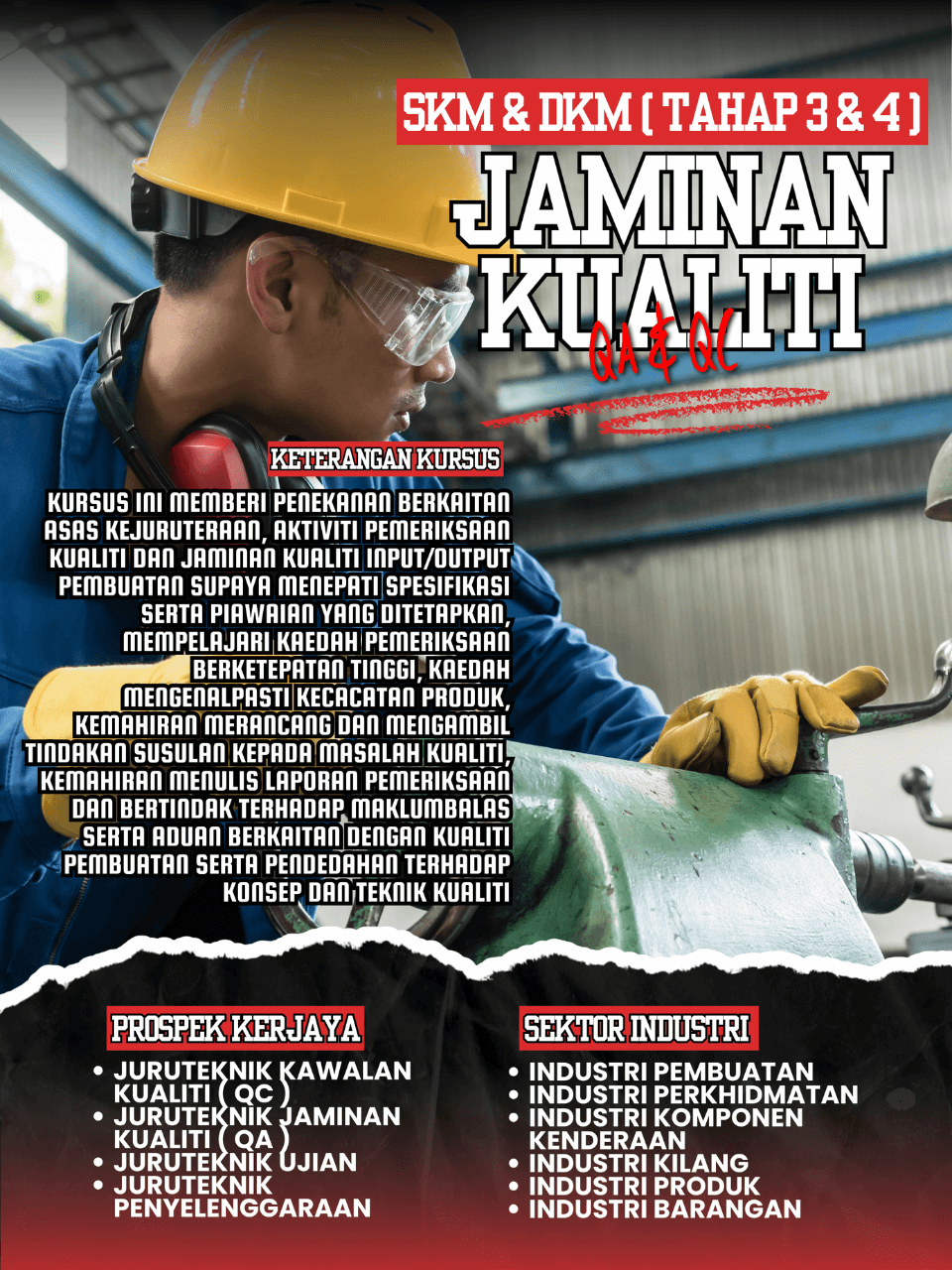 19 kursus jptn skm dkm jaminan kualiti